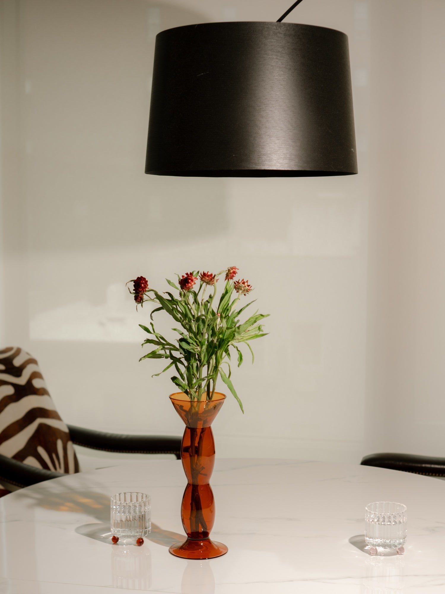 La Maja — Amber Glass Vase