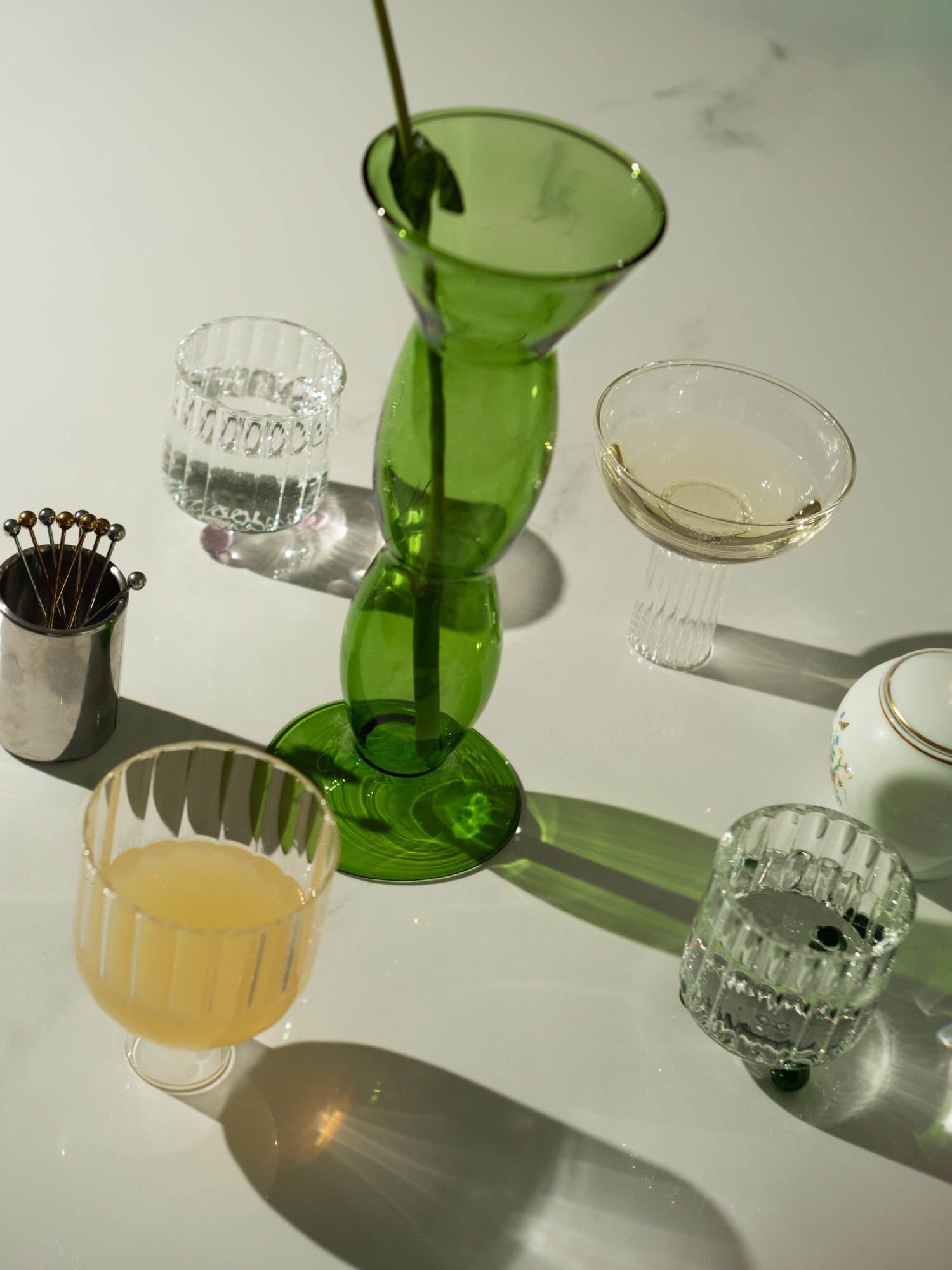 La Maja — Amber Glass Vase