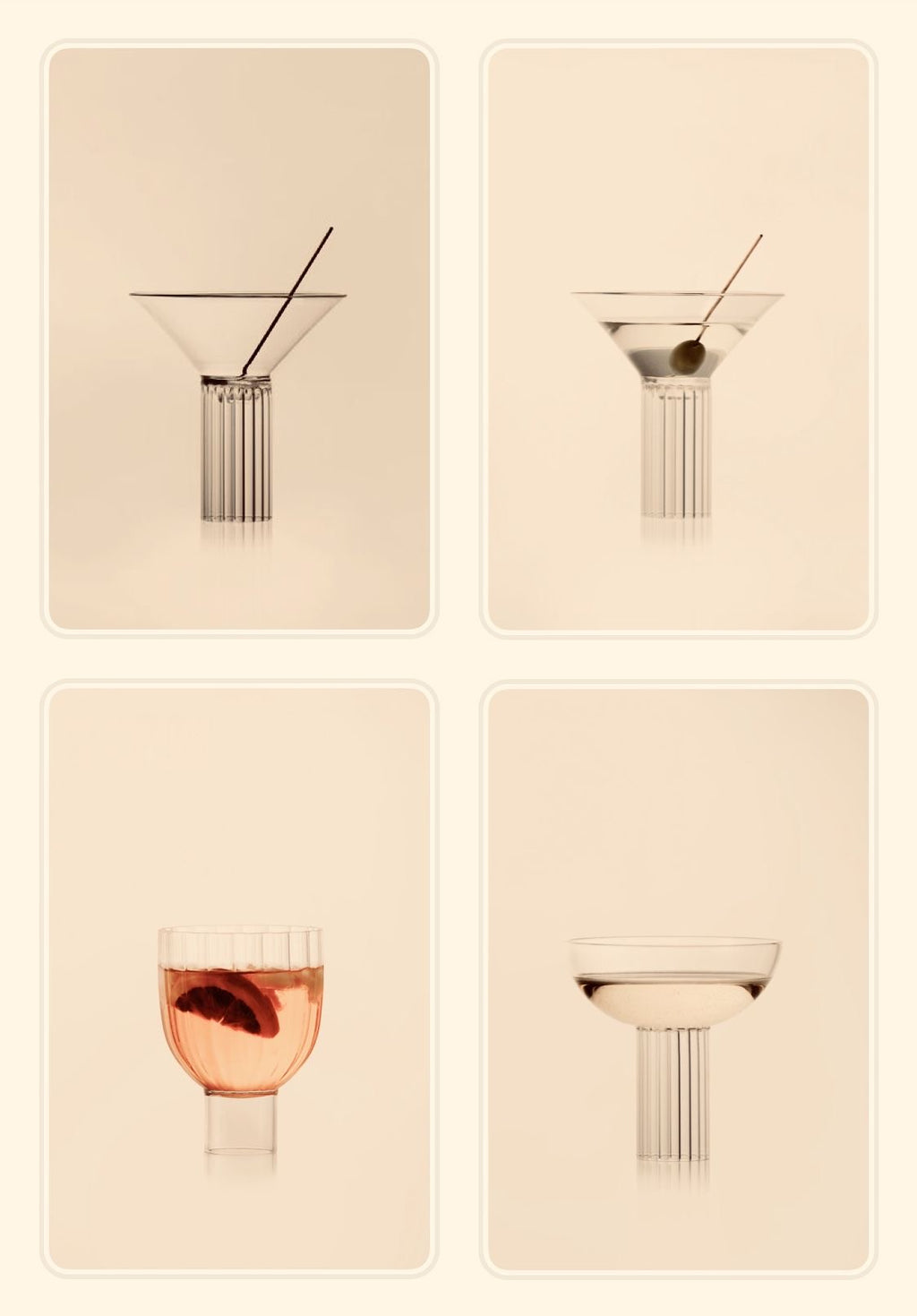 Calici Milanesi — Coupe Glass